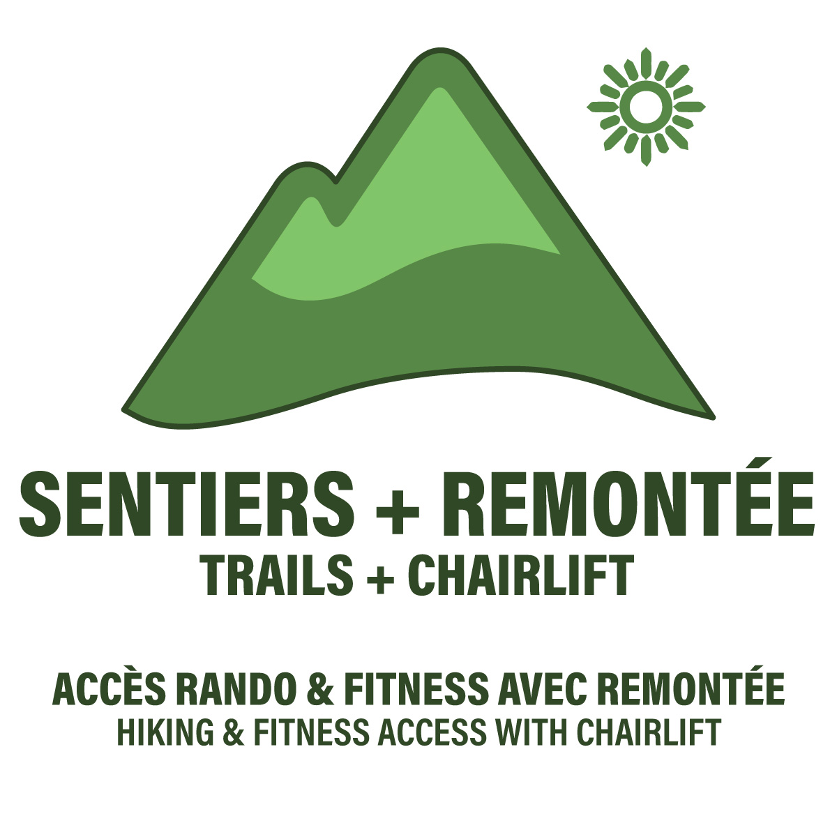 Hiking and Fitness with Chairlift