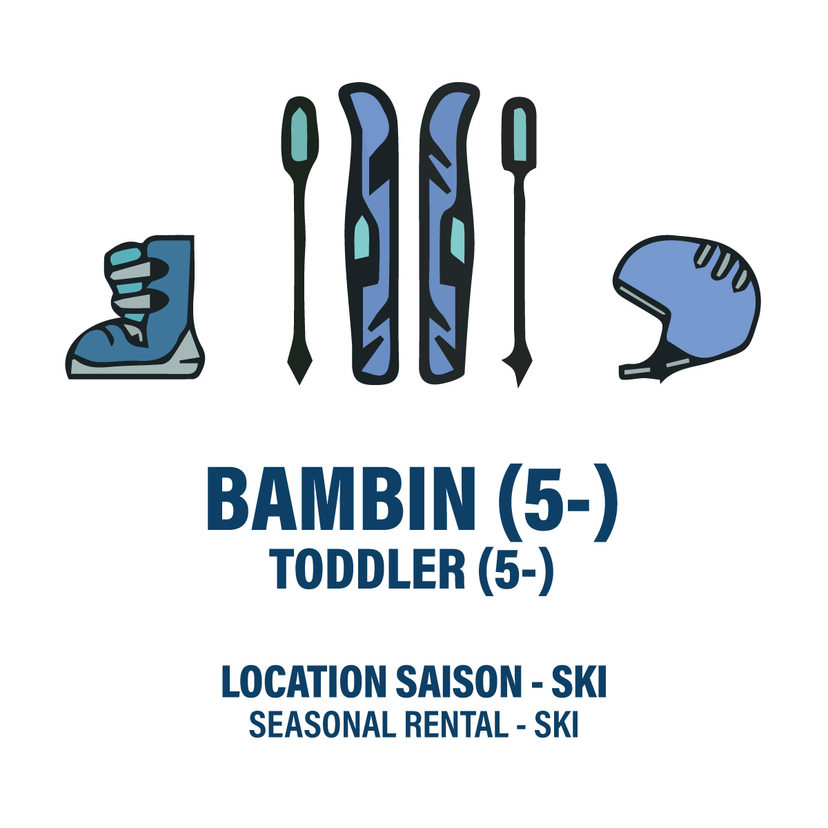 Bambin (5 ans -) - Ski - Saison